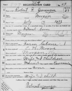 registration card